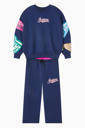 Relaxed Sweatpants in Cotton