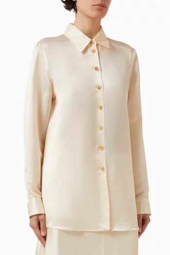 Auryn Top in Viscose Silk Twill