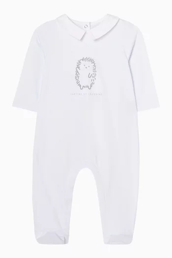 Graphic-print Pyjama in Cotton
