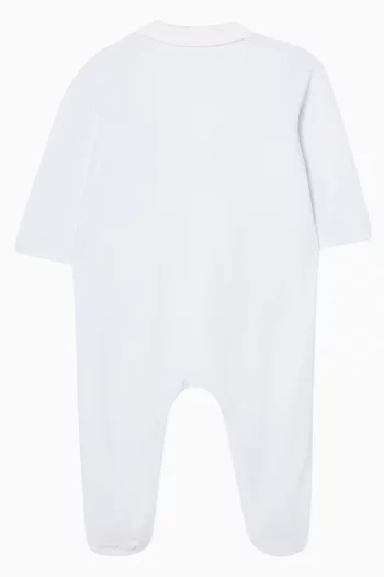 Embroidered Pyjama in Cotton