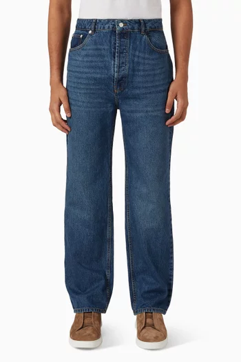 Nemir Straight Leg Washed Jeans
