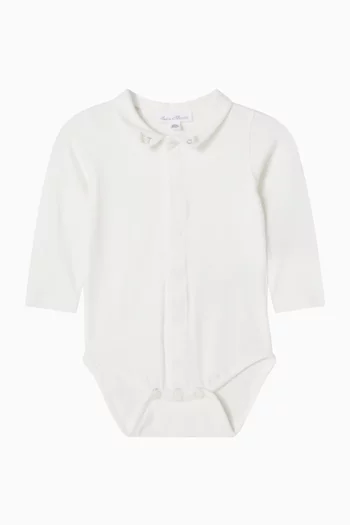 Collared Button Bodysuit
