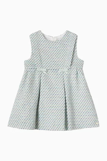 Sleeveless Dress in Tweed