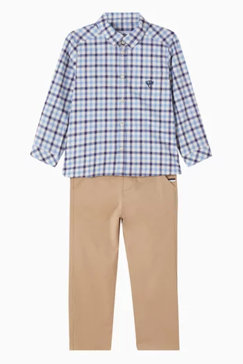 Check Shirt in Cotton