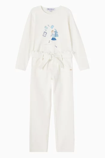 Illustration T-shirt in Cotton