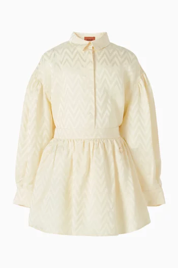 Woven Mini Skirt