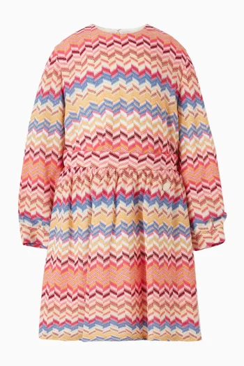Zigzag Knit Skirt