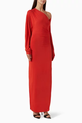 Noki Maxi Dress in Viscose Blend