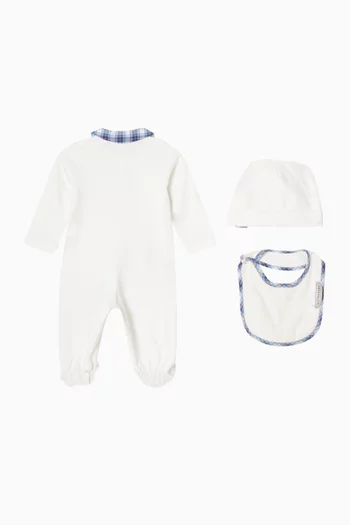 Race Car Sleepsuit Set in Cotton