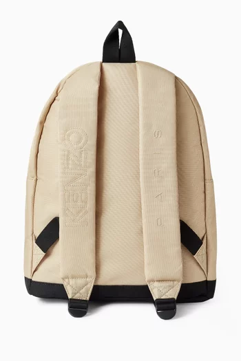 Embroidered-tiger Backpack