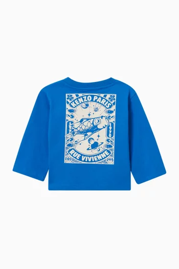 Logo Sweatshirt in Cotton-fleece