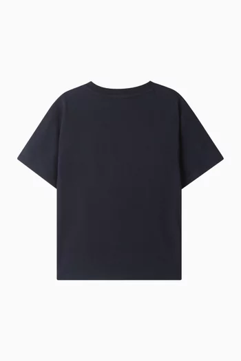 Tiger Logo T-shirt in Cotton