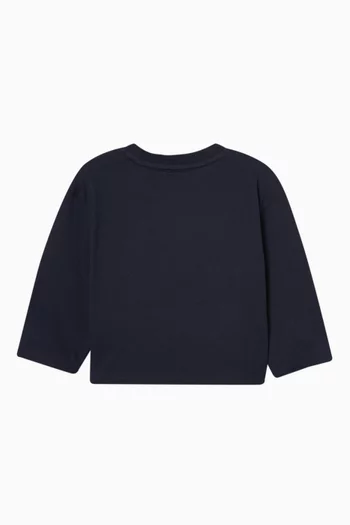 Logo Sweatshirt in Cotton