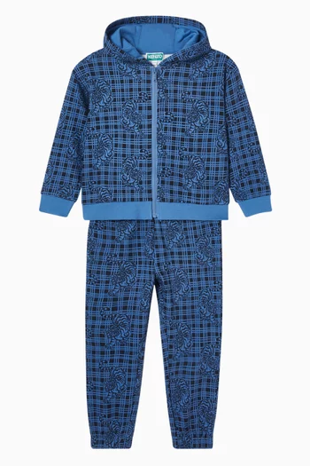 All-over Print Sweatpants in Cotton