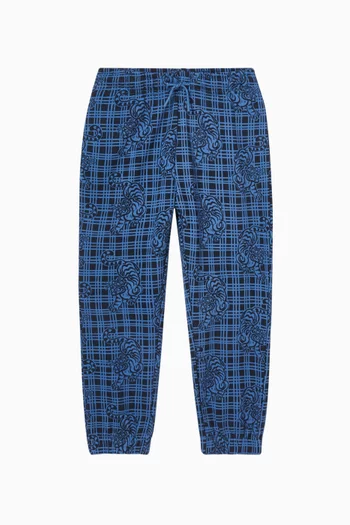 All-over Print Sweatpants in Cotton