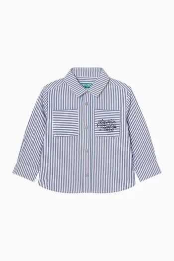 Galaxy Striped Shirt in Cotton