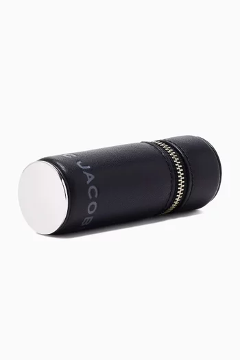 The Lipstick Bag Charm in Leather