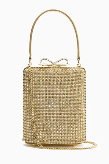 Mini Crystal Top-handle Bag