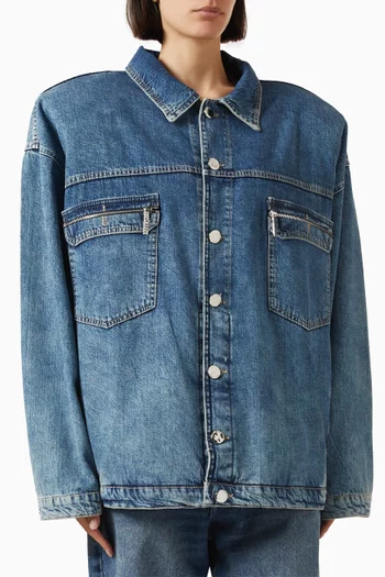 Oversized Jacket in Denim