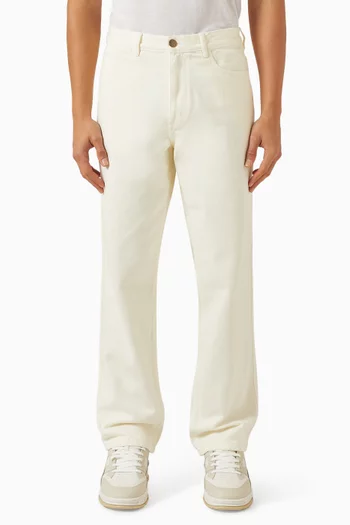 Coarse Pants in Cotton-twill