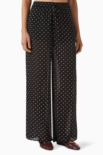 Houston Drawstring Pants in Georgette
