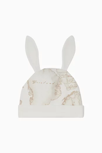 Geo Beanie in Cotton