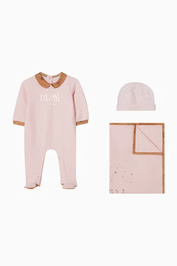 طقم هدايا قطن، 3 قطع