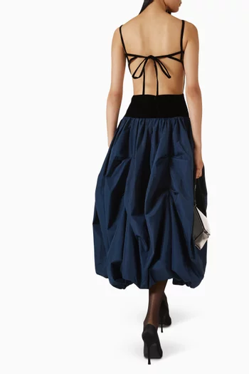 The Bloom Dress in Velvet