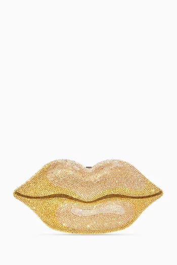 Hot Lips Embellished Clutch
