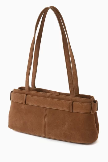 Mini Brocle Shoulder Bag in Suede