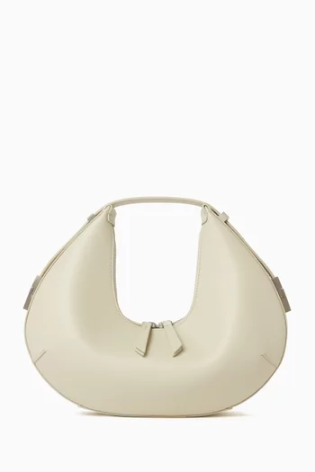 Small Toni Hobo Shoulder Bag in Leather