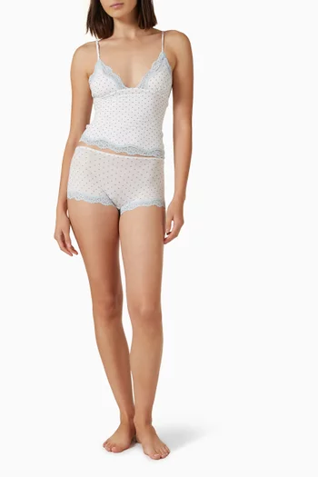 Fits Everybody Lace Cami & Boyshort Set
