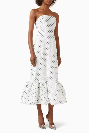 The Ultimate Muse Polka-dot Dress