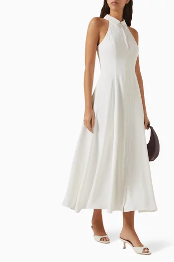 The Ultimate Muse Collar Maxi Dress