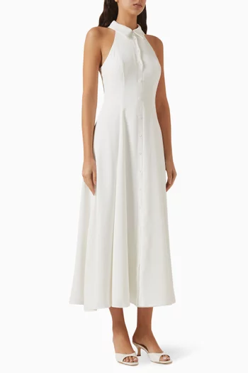 The Ultimate Muse Collar Maxi Dress
