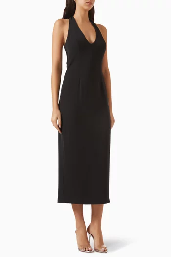 The Ultimate Muse V-neck Midi Dress
