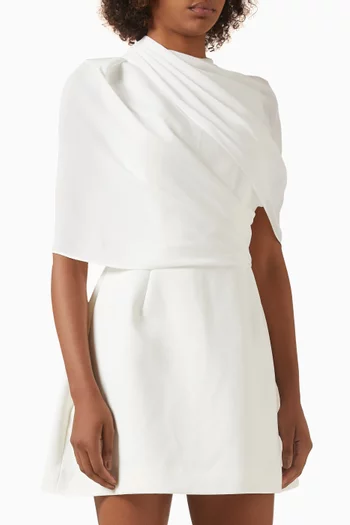 The Ultimate Muse Gathered Mini Dress