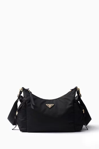 حقيبة كتف إكسبلور كبيرة نايلون معاد تدويره