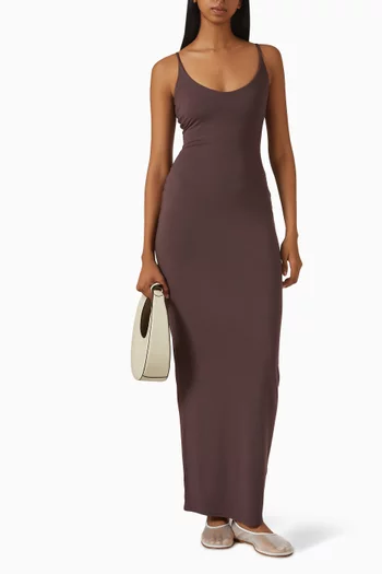 Smooth Lounge Scoop Neck Maxi Dress