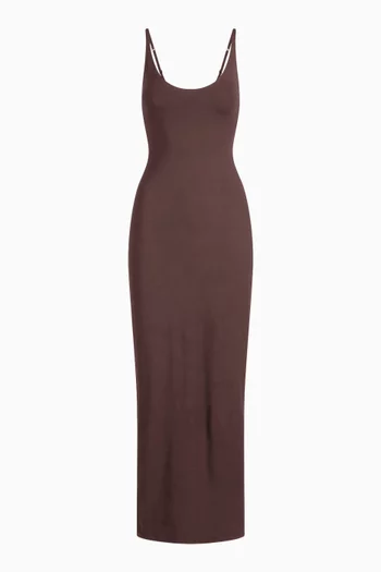 Smooth Lounge Scoop Neck Maxi Dress