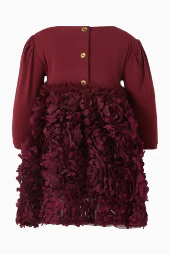 Lively Baby 3D Roses Dress