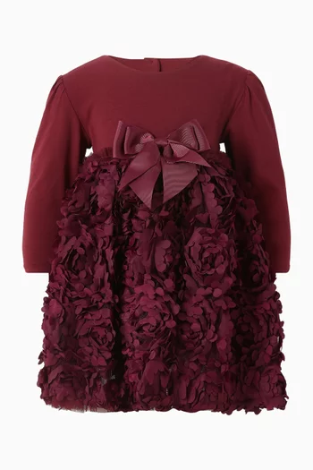 Lively Baby 3D Roses Dress