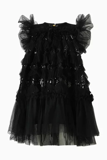 Etta Sequin Tulle Dress