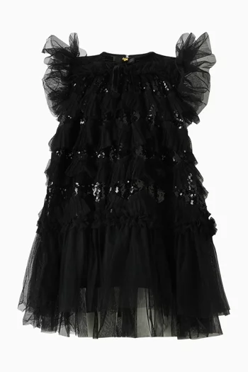 Etta Sequin Tulle Dress