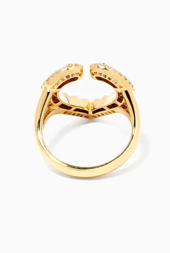 Aloria Diamond Ring in 18kt Gold