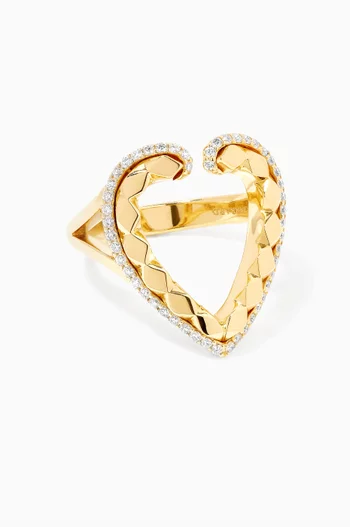 Aloria Diamond Ring in 18kt Gold