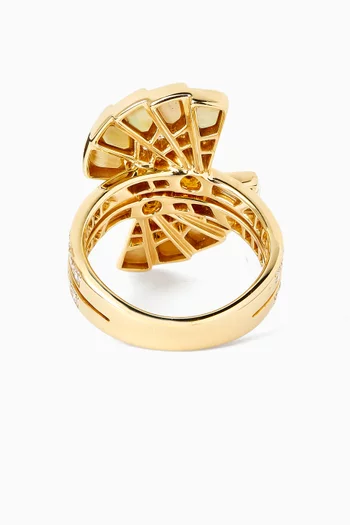 Fanfare Symphony Diamond Ring in 18kt Gold