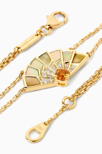 Fanfare Symphony Diamond Bracelet in 18kt Gold