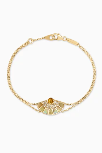 Fanfare Symphony Diamond Bracelet in 18kt Gold
