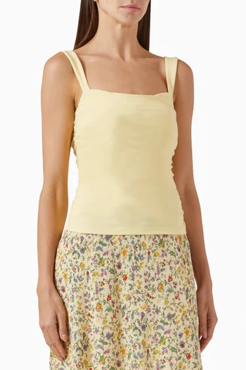 Trish Top in Cotton Knit
